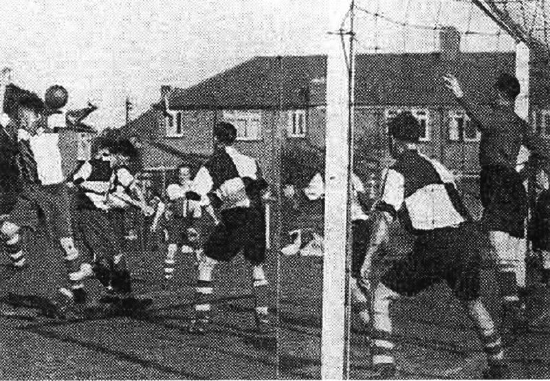 03, Beckenham Town play at the Stanhope ground for the first time, 1948.jpg